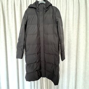 Uniqlo Ultra Light Down Long Coat - Black